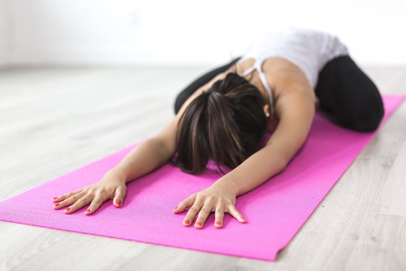 Yoga Pose Woman Relaxation